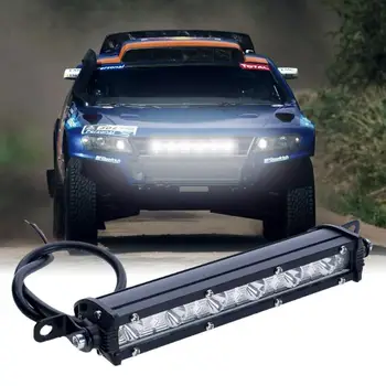 LED Lumina de Lucru Bar Lampa rezistent la apa Reglabil Fus Suport Moun 18W 6000K Pentru Vehicul Off-Road Auto Lumina