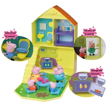Autentic Peppa Pig Peppa Deluxe Casa masina de familie ACȚIUNE PLAYSET dau PLAY SET playhouse Copii Jucărie CADOU Oficial ... original cutie