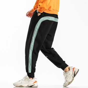 2020 GLEZNA-LUNGIME pantaloni de Trening Streetwear Primavara Toamna Hip Hop Harem Pants Mens Casual coreean Supradimensionat 5XL 6XL Joggeri Trouers