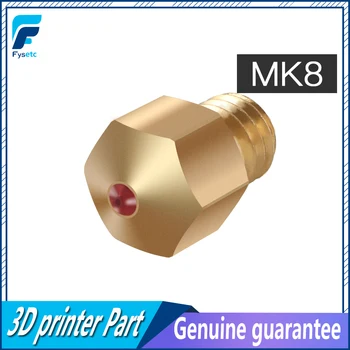 MK8 Ruby Duze de 1.75 mm Duze de 0,4 mm Temperatură Înaltă Ruby MK8 Duza Pentru PETG ABS, PET, PEEK NAILON PRUSA I3 ENDER CR10 Hotend