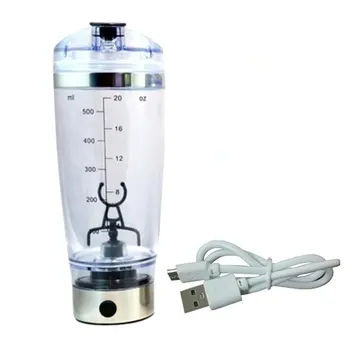 Electrice Automate de Proteine Agitator de Sticla 450ML Portable Mixer Cana USB Reîncărcabilă Căni de Albuș Praf de Cafea cu Lapte