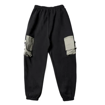 Panglici Multi Buzunare Cargo Pantaloni Barbati Harajuku Casual Piesa Pantaloni Hip Hop Streetwear Techwear Pantaloni Joggers Bărbați