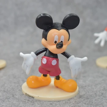 Disney Mickey Mouse House Figura Jucarii Mickey Mouse Minne Mouse, Goofy, Pluto, Donald Duck, Daisy Duck Acțiune Figura 6 Buc/Set