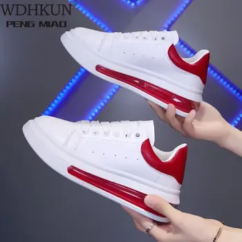 WDHKUN Femei Pantofi Casual Tendință coreeană de Moda de sex Feminin Sneakes în aer liber Vulcanizat Pantofi 2020 Nouă Femei Pantofi Casual Confortabil