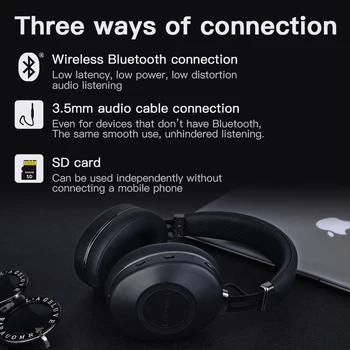 Bluedio H2 Căști fără Fir Activă a Zgomotului Bluetooth 2020 definite de Utilizator Căști Originale pentru Telefoane mobile Noi