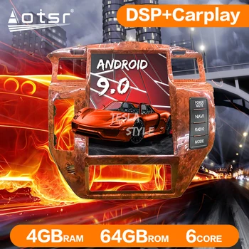 Pentru NISSAN PATROL 5 Y61 Android 9.0 4G 64GB Tesla Stil 13.6 Inch Radio Auto Navigație GPS Capul Unitate Multimedia Player PX6