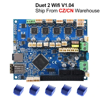 Clonat Duet 2 Wifi V1.04 Upgrade-ul pe 32 de biți de Control Bord Duet2 Wifi 32 bit Placa de baza Pentru CNC ender 3 pro 3D Printer Piese