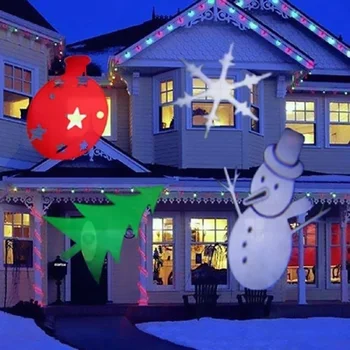 Decor de Halloween de Groaza Casa de CONDUS Modele de Mișcare Fulgi de zăpadă Proiector Vacanță de Crăciun Peisaj de Grădină Decor Petrecere