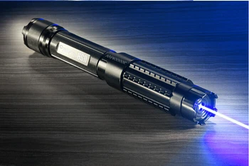 Puternică Putere Militară laser Albastru pointer 5000000m 500w 450nm Lanterna meciul de Ardere/de lemn Uscat/lumânare/negru/tigari+5 capace
