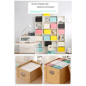 Pentru casa Dormitor asamblare Diy cutie de Depozitare cu Capac pentru lenjerie intima jucarii haine diverse pliabil cărți de hârtie Organizator cutie