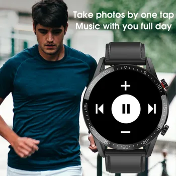 L13 Ceas Inteligent Bărbați IP68 rezistent la apa ECG PPG Bluetooth Apel Tensiunii Arteriale Rata de Inima Fitness Tracker de Fitness sport Smartwatch