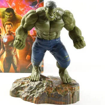 Marvel Avengers Iron Man, Black Panther Hawkeye Captain America Viziune Văduva Neagră din PVC figurina de Colectie Model de Jucărie 16cm
