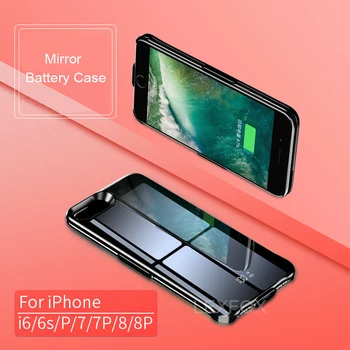5000/8000mAH Baterie Telefon Caz Pentru iPhone 6 6s 7 8 Extern Portabil Încărcător de Baterie de Cazuri Pentru iPhone 6 6s 7 8 Plus 7Plus 8Plus