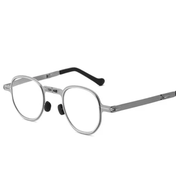 2020 Nou Portabil Ultra-subțire de Ochelari de Citit pentru Bărbați Pliante Anti Blue-ray Ochelari de Citit pentru Femei Ochi Cadru Rotund