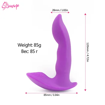Puternic Invizibil Fluture Vibratoare chilotei Clitoris Vagin stimulator Vibrator punctul G Vibrator pentru Femei Adulte jucării Sexuale, Sex-shop