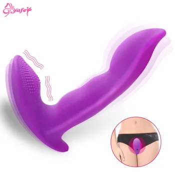 Puternic Invizibil Fluture Vibratoare chilotei Clitoris Vagin stimulator Vibrator punctul G Vibrator pentru Femei Adulte jucării Sexuale, Sex-shop