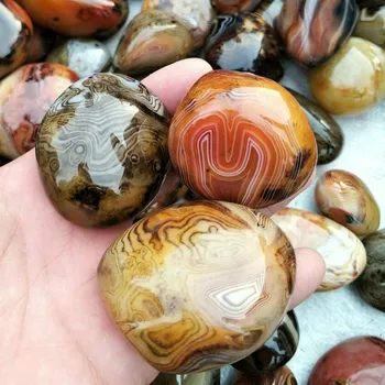 Naturale sardonix cristale de cuarț palma piatra reiki de vindecare de pietre si cristale fantana decor acasă pentru cadou de vânzare