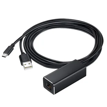 Mini 10/100mbps Rețea TV Stick Adaptor de Foc Micro USB TV Stick Adaptor Ethernet