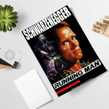 Poster Și Printuri Arnold Schwarzenegger Prădător Monstru Film de Groază de Arta Canvas Poze de Perete Decor Acasă quadro cuadros