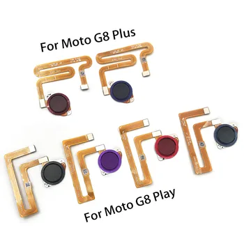 Senzor De Amprentă Digitală Se Întoarcă Acasă Tastă Meniu Butonul Flex Cablu Panglică Pentru Moto G8 Play / G8 Plus / G8 Putere