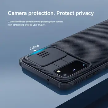 NILLKIN pentru Samsung Galaxy S20 5G caz CamShield Caz Glisați capacul pentru camera de protecție capacul din Spate caz pentru SM S20 5G caz