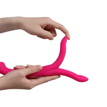 G spot vibrator sex feminin jucării Fericit partenerul Y vibrator în formă de usb reincarcabila 8 tipuri de conversie de frecvență de vibrație în modul