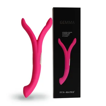 G spot vibrator sex feminin jucării Fericit partenerul Y vibrator în formă de usb reincarcabila 8 tipuri de conversie de frecvență de vibrație în modul