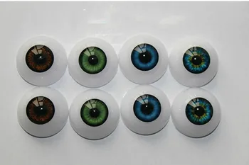 20/22MM Acrilice Ocular pentru Renăscut Copii Jumătate în jurul Ochilor de Păpușă Diferite de Culoare Albastru Maro Verde Papusa Accesorii en-Gros