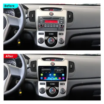 Radio auto Pentru Kia Cerato 2 TD 2008-2013 Auto Multimedia Player Video de Navigare GPS Android 8.1 Nu 2din 2 Din Masina Dvd Player