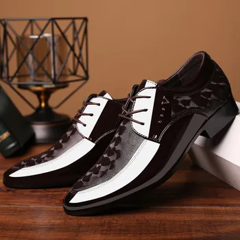 Oamenii Formale Pantofi 2020 Moda Piele Rochie Pantofi Barbati Primavara & Toamna Brand Birou de Afaceri de Nunta Încălțăminte pentru Bărbați Pantofi