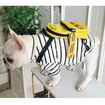 Haine animal de casă animal de companie haine de sac de școală haine de câine rucsac bulldog francez de haine de primăvară și de toamnă de moda noua