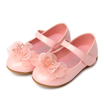 Printesa Flori Fete Shose Little Girl Dress Copii Pantofi de Piele Pentru Copii mici pentru Copii Petrecere de Nunta Pantofi 1 2 3 4 5 6 Ani