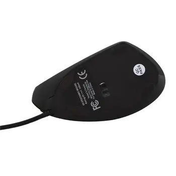 Cu fir Mâna Dreaptă Verticală Mouse-ul Ergonomic Mouse de Gaming 800 1200 1600 DPI, USB, Optic Încheietura mâinii Șoareci Sănătoși Mause Pentru Calculator PC