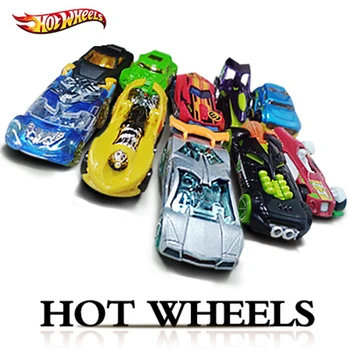 Hot Wheels track ESS BSC 10-Pack Auto Mini Model 1:64 Auto Copii Jucarii Pentru Copii Brinquedos turnat sub presiune Hotwheels Cadou de Ziua 54886