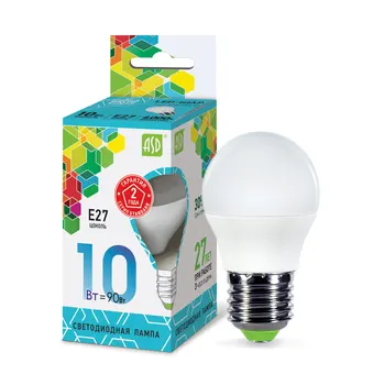 Lampă cu LED-uri LED MINGEA-standard de 10 W V E27 4000 K 900Лм ASD