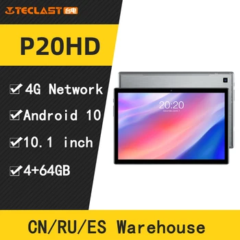 Teclast P20HD 4G Telefon Tablete Octa Core de 10.1 inch IPS 1920×1200 4GB RAM, 64GB ROM SC9863A GPS Android 10 6000mAh tablet Pc
