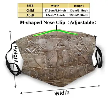 Faraon Masca De Fata Cu Filtru De Hieroglife Egiptene Antice Egipt Hieroglife Logographic Silabic S Caractere Alfabetice