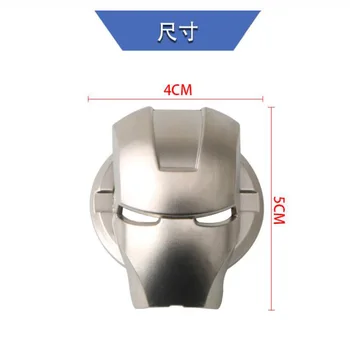 O cheie cu buton de pornire schimbat la Iron Man one-cheie butonul start contactul de protecție capac decorativ