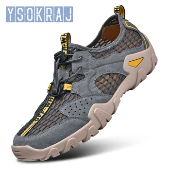 YSOKRAJ Vara Adidași pentru Bărbați Ușor, cu uscare Rapida, Piscină în aer liber, Pantofi Moale Desculț pe Plajă Pantofi Sport Aqua Pantofi 38~45