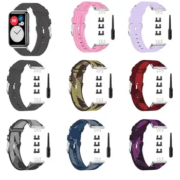 Nailon moale Watchband Pentru Huawei Watch a se Potrivi Curea Original Smartwatch Banda de Panza Wriststrap bratara Curea Accesorii cu instrumentul de