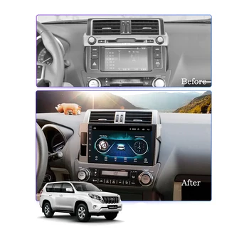 2 Din Radio Auto Multimedia Android 8.1 Video Player de Navigare GPS Pentru Toyota LAND CRUISER PRADO 2016 2017