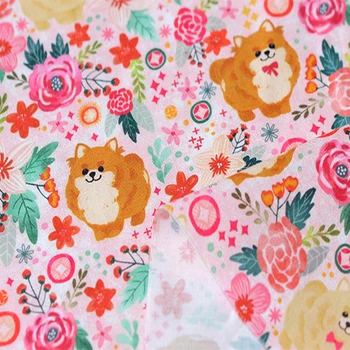 WeDo Pomeranian de Culoare Lenjerie de pat din Bumbac Tesatura Telas Mozaic Jelly Roll Benzi DIY Cuverturi Textile de Casa de Design Decorare