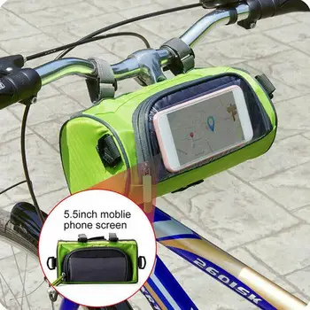 Mari Saci de Biciclete Ghidon Fata Tub rezistent la apa Pentru Elev ecran Accesorii Sac de Ciclism Atinge Fata Femei Bicicleta de Telefon P O8D5