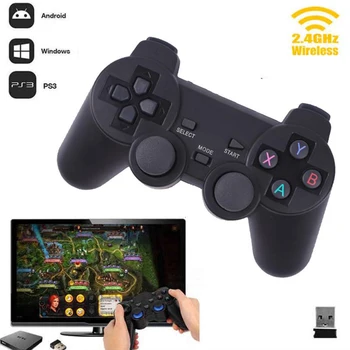 Wireless bluetooth gamepad pentru ps3 controler de jocuri pad joc pentru Console de jocuri Video Băiat Joystick Gamer Cadou