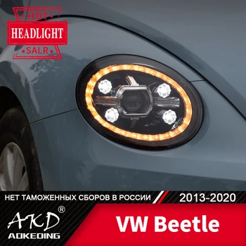 Lampă de cap Pentru Masina VW Beetle 2013-2020 new beetle Faruri de Ceata Lumini de Zi de Funcționare Lumina DRL H7 LED Bi Xenon Bec Accesorii Auto