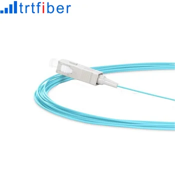 SC UPC Fiber Optic Coadă Simplex Multimode OM3 9/125 0.9 mm 1,5 M, LSZH Patch Cord 50PCS