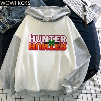 Iarna Hunter X Hunter Anime Drăguț Killua Hip-Hop Hoodie Gotic Pulover De Streetwear Maneca Lunga, Haine Femei, Hanorace Hanorac