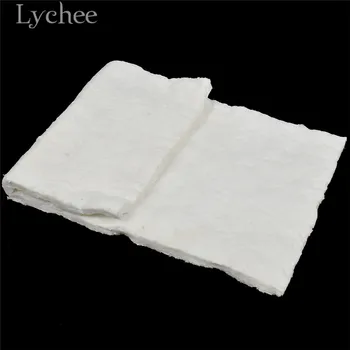 Lychee Viața 10mm Grosime Fibre Ceramice Material Alb Material pentru Izolare Pătură DIY Cratfs Materiale Consumabile