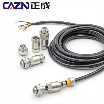 IP67 Supapă Proporțională Conector 6+PE Plug în Metal Female Conector de Cablu EN175201 804 R900223890