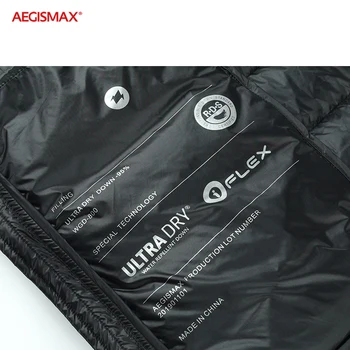 AEGISMAX Nou Ultra-Light 800FP 95% Alb de Gâscă în Jos Ține de Cald în aer liber Camping Toamna Iarna Bărbați în Jos Jacheta